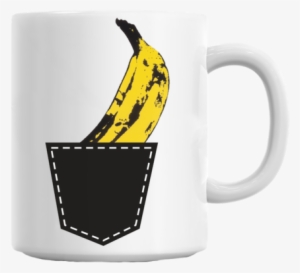 Banana In The Pocket Coffee Mug Cup 11 Oz - Velvet Underground & Nico - Vinyl Lp #1152298