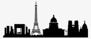 Free Paris Png Photos - Paris Skyline Silhouette #1153102