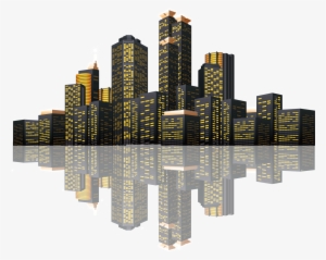 Vector Black And White Stock Euclidean Icon Late Architectural - New York City Skyline Royalty Free #1153107