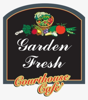 Courhouse Café - Love Salad Large Wall Clock #1153134