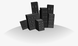 Free Vector City Landscape Clip Art - City State Clip Art #1153435