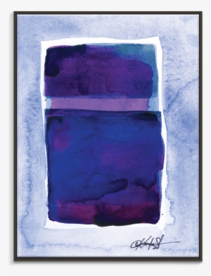 Kathy Morton Stanion Watercolor Abstraction - Artist Lane Watercolor Abstraction 207 By Kathy Morton #1153463