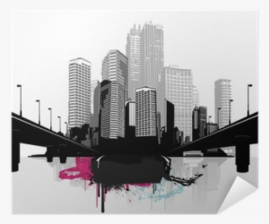 Black And White Panorama Cities - White #1153464