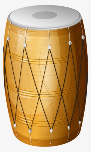 India Drum Free Png Clip Art Image - Dholak Full Hd #1153483