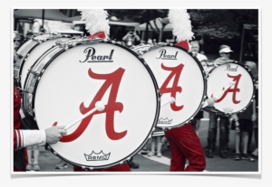 Alabama Crimson Tide Mdb Drums Photo Print - Pearl Drums #1153511