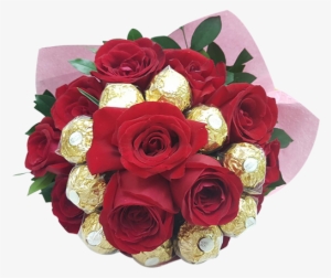 Chochlate Dreams 10 Ferraro 13 Rose Bouquet Engrave - Chocolate #1153610