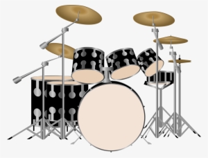 Kit By Shimmerscroll On Deviantart - Drum Set Vector Png #1153635
