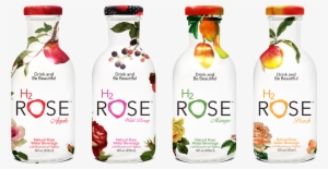 H2rose Rose Infused Drinks With Fruit Water - H2o Rose Water #1154323
