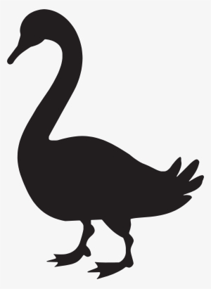 Goose Silhouette Png Clip Art Image - Goose Silhouette #1154607