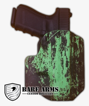 Owb - Distressed Green - Handgun Holster #1154631