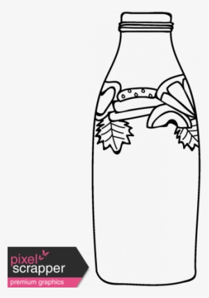 Bottle Doodle Template - Water Bottle Doodle #1154649