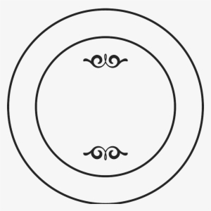 Dueling Circles Rubber Stamp #1154744