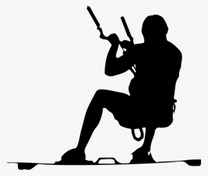 This Free Icons Png Design Of Kitesurfing Silhouette #1154778