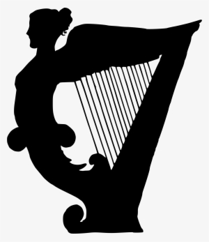 Harp Big Image Png - Harp Silhouette Png #1154920