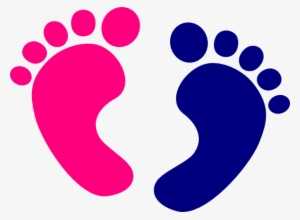 Blue Baby Feet Png Image Royalty Free - Baby Footprint Clipart #1155541
