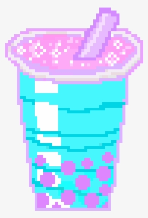 Bubble Tea - Bubble Tea Pixel Art #1155914