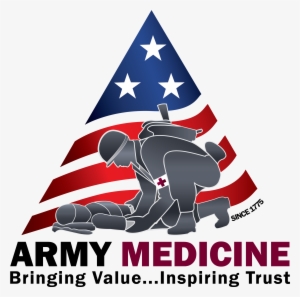 Army Medicine Logo 4c Hr - Us Army Medical Logo #1156536