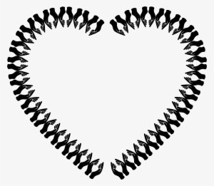 This Free Icons Png Design Of Hands Silhouette Heart #1157048