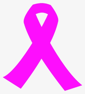 Hot Pink Ribbon Clip Art At Clker Com Vector Clip Art - Ribbon Breast Cancer Logo #1157109