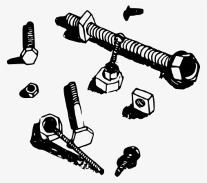 Clipart - Screws And Bolts Clipart #1157739