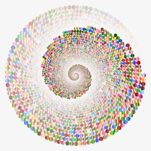 Colorful Swirling Circles Vortex No Big Image - Colorful Circle No Background #1157740