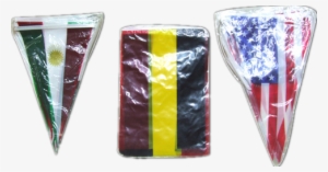 Polyester Bunting Triangle Pennant Banner Small Size - Rope #1157864