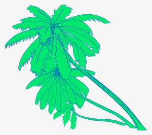 Palm Tree Svg Clip Arts 600 X 533 Px #1157905