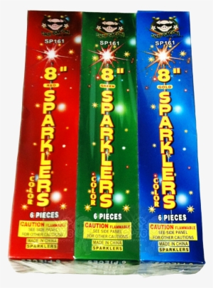 #8 Color Sparklers Wire - Wire Sparklers #1158099