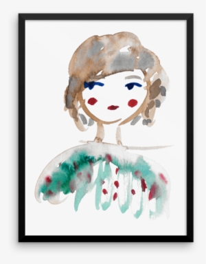 Home Shop Art Coffee Date Framed Poster - Child Art #1158365