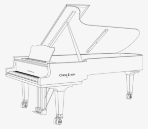 Piano Instrument Music Orchestra Classical - White Grand Piano Clipart #1158564