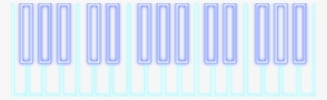 Ftestickers Music Piano Keyboard Neon - Music #1158611