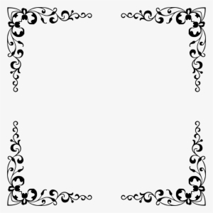Elegant Frame Png - Certificate Of Participation Border Png #1159354