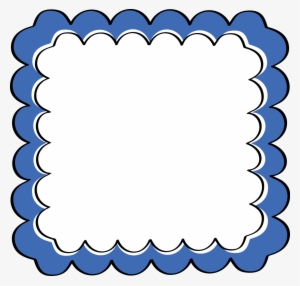 Blue - Blue Frame Clipart #1159970