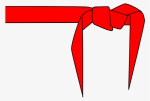 Small - Karate Black Belt Transparent Background #1160110