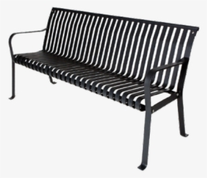 Benches In Metal - Street Bench Black #1160278