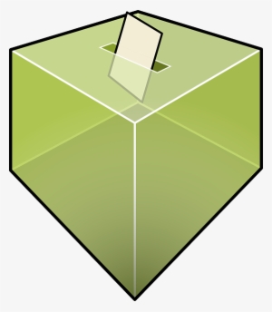 Ballot, Election, Polling, Vote, Box, Green - กล่อง เลือกตั้ง Png #1160298