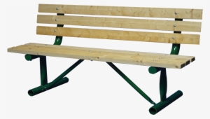 Portable Bench - Super Duty - Treated - Green - Park - Park Tables In Png #1160640