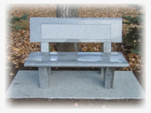 Bench Grey - Outdoor Bench #1160646