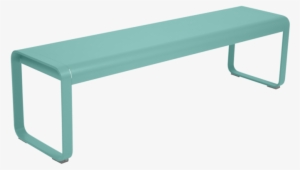 Bench - Bellevie - Fermob - Bellevie Bench Without Backrest / Verbena #1160676