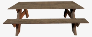 Picnic Clipart Transparent Background - Picnic Table Clipart Png #1160720