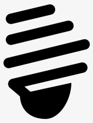 Spiral Light Bulb Vector - Incandescent Light Bulb #1160764