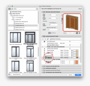 Screen Shot Doors Ac20 - Fixed Window Archicad 20 #1160944