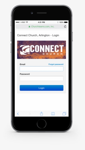 Login-screen - Hedgesville Church Ios App #1161086