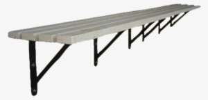 Wall Mounted Bench - Wall Mounted Metal Bench #1161419