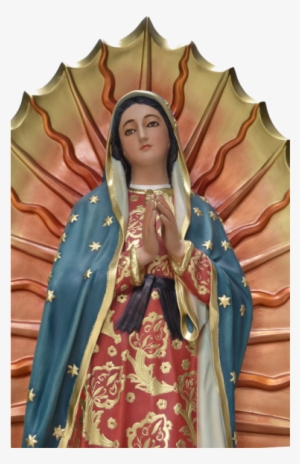 Virgen De Guadalupe Aplique - Virgen De Guadalupe Escultura #1161724