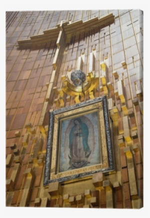 Pintura De La Virgen, Santuario De Guadalupe Canvas - Basilica Of Our Lady Of Guadalupe #1162123