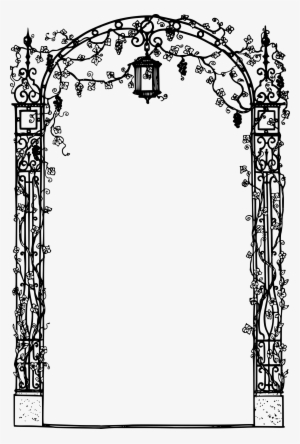 Png Free Arch Vector Art Deco - Decorative Arch #1162196
