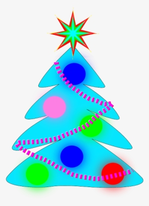 Navidad, Próspero Año Árbol - Christmas Tree Blue Clipart #1162717