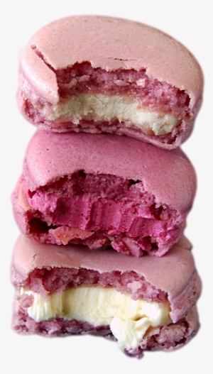 Food My Edit Pink Transparent Bakery Macaron - Transparent Desserts #1163248