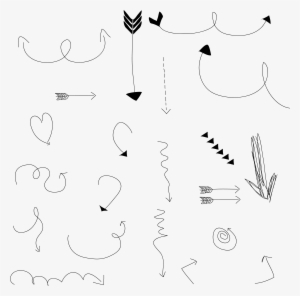 Free Doodle Png - Doodle Arrow Png #1163282